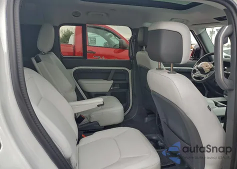 2025 Land Rover Defender 130 X-Dynamic Se из США, поврежденный, VIN SALE2FEU4S2403638